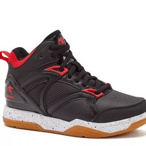 AND1 Little & Big Boys Lace-up Basketball Sneakers red black white beige